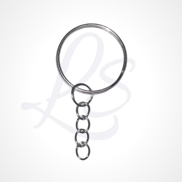 Llavero Argolla Sin Fin Con Cadena x 500 Unidades - Image 3